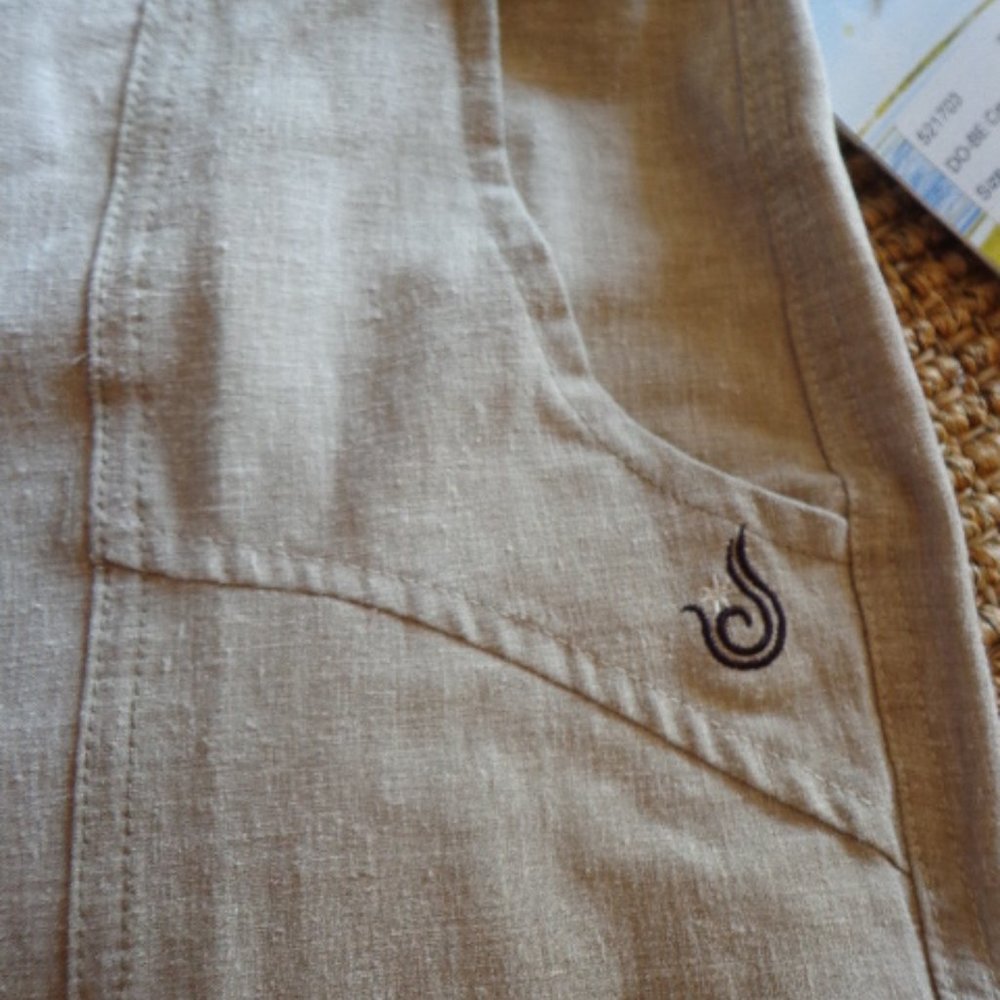 Nwt Isis Do-Be Capri Shiitake 4 Adjustable Waist - image 8